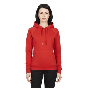 Heavyweight <b>Red</b> Oversized <b>Hoodie</b> 350GSM Cotton Fleece Streetwear Pullover <b>Hoodie</b> Custom Logo Drop Shoulder Sweatshirt Sweatsuit - Product Image 1