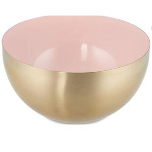 Bols de cuisine personnalisés en émail rose, décorations de table, service et rangement de fruits pour les grandes fêtes - Product Image 1