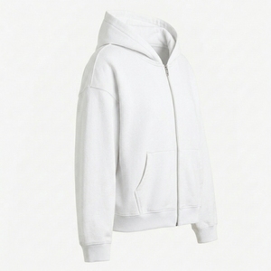 Sweat à capuche zippé pour homme de qualité supérieure, vêtements décontractés pour toutes les saisons, avec personnalisation de la marque et services d'exportation directe d'usine, nouveaux modèles de sweats à capuche - Product Image 3