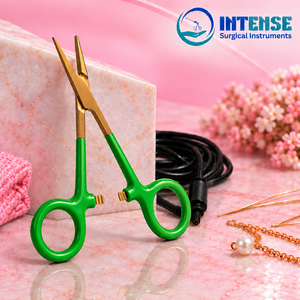 Pinzas Hemostáticas Rectas para Joyería Permanente, Herramienta de Soldadura para Pulseras, Tobilleras y Cadenas - Product Image 3
