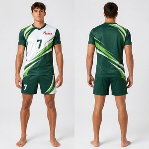 Uniforme de Voleibol Personalizado, Ropa Deportiva, Diseño de Uniforme de Voleibol con Ajuste Cómodo, Tejido Transpirable y Duradero - Product Image 4