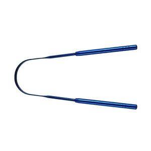 Raspador de Lengua Azul Marino de Acero Inoxidable en Forma de U, Higiene Bucal, Eliminador de Bacterias y Mal Aliento, Premium para Adultos, Uso Diario - Product Image 2