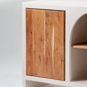 Aparador Arqueado de Madera Vandana Arista Lyra para Interiores Modernos y Elegantes, Ideal para Interiores y Exteriores - Product Image 4