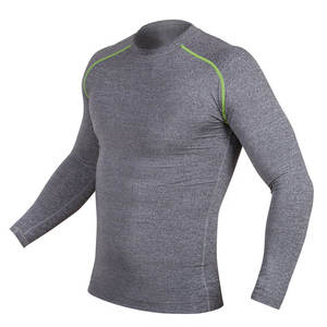 OEM Sublimation <b>Print</b> Custom Logo Fitness BJJ Boxing <b>Surfing</b> Swimming Sun Protection Long Sleeve Rash Guard - Product Image 4