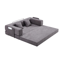Sofa Bed Lipat Vakum Terkompresi Modern Modular Multifungsi Hemat Ruang Perabot Ruang Tamu untuk Apartemen