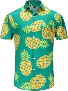 Camiseta Hawaiana para Hombre de Primera Calidad, Ligera, Económica, Totalmente Personalizable, Antiarrugas, con los Últimos Diseños - Product Image 4
