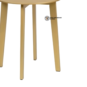 Modern Round Iron Metal <b>Stool</b> with Minimalist Design Durable Powder Coated Steel <b>Stool</b> for Home Cafe & Commercial Use - Product Image 4