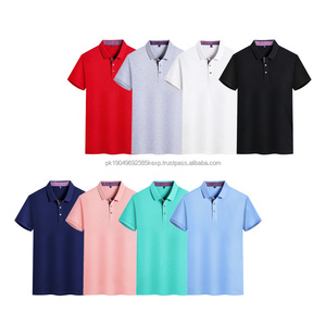 Polo de golf à manches courtes pour homme de haute qualité, conçu sur mesure, tissu tricoté de marque propre - Product Image 2