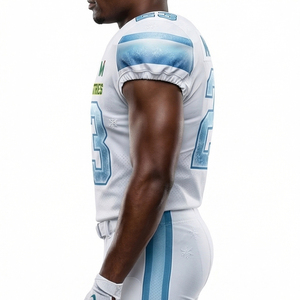 Uniforme de Fútbol Americano Estilo Europeo y Estadounidense, Jersey y Pantalones Deportivos, Equipación de Fútbol del Equipo MALUZA Industries - Product Image 4