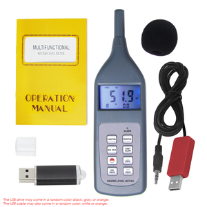 Digital Sound Level Meter 30 to 130dB Noise Decibel Tester RS-232C USB Software Monitoring Workshop Traffic - Product Image 6