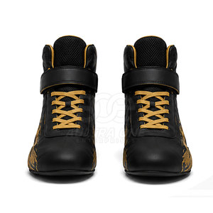 Zapatos de Carreras de Karting Profesionales con Estilo, Parte Superior de Cuero Genuino, Suela de Goma Ligera, Soporte Cómodo y Resistente para Pista - Product Image 2