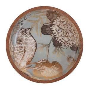 Tazón de servir de madera ecológico, redondo, para ensaladas, aperitivos, palomitas, frutas y otros alimentos, al mejor precio asequible. - Product Image 6