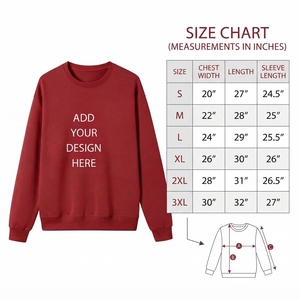 เสื้อสเวตเชิ้ตคอกลมผู้ชายแบบสั่งทำ ผู้ผลิตขายส่ง เสื้อแขนยาวทรงโอเวอร์ไซส์ ไหล่ตก สไตล์ลำลอง - Product Image 3