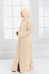 Abaya Tendance Quotidienne Modeste Grande Taille Robe Islamique Douce Légère Respirante Vêtement Décontracté Vente en Gros Usine Conception Personnalisée - Product Image 6