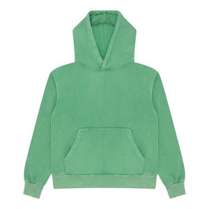 Sweat-shirt à capuche en coton délavé de qualité supérieure, personnalisable, pour impression de logo - Product Image 1