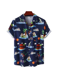 T-shirt unisexe en coton imprimé graphique, tee-shirt streetwear épais, impression de logo personnalisée, t-shirt graphique surdimensionné pour homme - Product Image 3