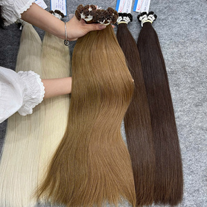 Extensiones de Cabello Liso de Punta Plana Elite, Cabello Humano Vietnamita, Tonos Europeos, Tacto Sedoso y Suave, Suministro a Granel de Lujo - Product Image 5