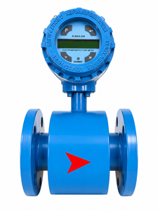เครื่องวัดอัตราการไหลแบบแม่เหล็กไฟฟ้า OEM สำหรับสภาพแวดล้อมที่มีสารระเบิด พร้อมจอ LCD สำหรับอุตสาหกรรม  แบบติดตั้งหน้าแปลน  สมาร์ทมิเตอร์ สำหรับน้ำมันและของเหลว - Product Image 2