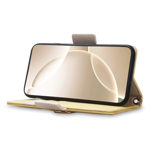 Étui de téléphone portefeuille en cuir de luxe avec fermeture magnétique et béquille - Product Image 3