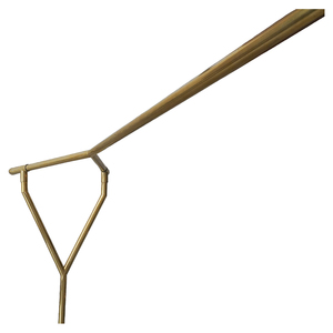 Présentoir de Luxe Pliable et Portable Chromé pour Vêtements – Portant Autoportant Robuste en Métal pour Présentation Commerciale Moderne - Product Image 5