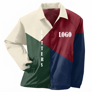 OEM Custom Eco-Friendly <b>Vintage</b> Sorority Coaches Windproof Waterproof Embroidered Greek Letter Fraternity Line <b>Varsity</b> <b>Jacket</b> - Product Image 5