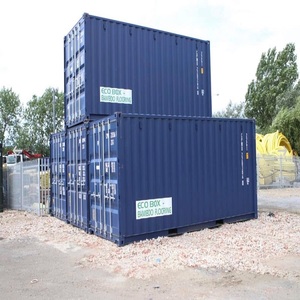 Conteneur maritime d'occasion abordable 20 pieds 40 pieds High Cube résistant aux intempéries pour stockage de marchandises, à vendre directement de l'usine - Product Image 6