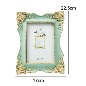 Marco de Fotos de Resina Estilo Americano, Diseño y Estilo Únicos, Multicolor - Product Image 2
