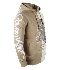 เสื้อสเวตเชิ้ตมีฮู้ดสำหรับผู้ชาย ลายปักรูปหมี ทรงปกติ สตรีทแวร์ ใส่ได้ในฤดูใบไม้ร่วง - Product Image 3