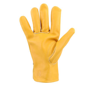 Fabricants directs d'usine, gants de travail en cuir de qualité supérieure, couleurs et designs demandés par les clients, gants de travail en cuir résistants. - Product Image 6