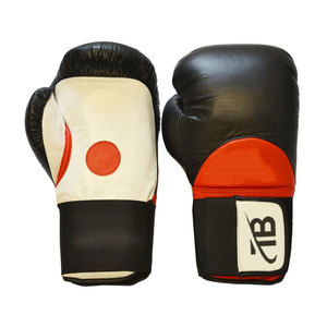 Wholesale Custom Design Leather Boxing <b>Gloves</b> with <b>Moisture</b> Wicking and Hook & Loop Closure-Durable Professional Training <b>Gloves</b> - Product Image 1