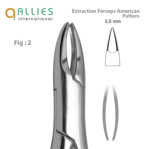 Pinzas de Extracción Dental OEM ODM, Herramientas Quirúrgicas de Alta Calidad, Pinzas de Extracción Dental de Pakistán - Product Image 3