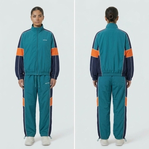 Chándal Cortavientos Holgado para Niños - Conjunto Deportivo con Cremallera para Ropa Urbana, Proveedor de Fábrica China - Product Image 3