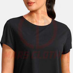Camiseta Deportiva de Manga Corta para Mujer, Nueva Moda 2026, Proveedor Directo de Fábrica, Camisetas Deportivas de Compresión para Mujer - Product Image 5