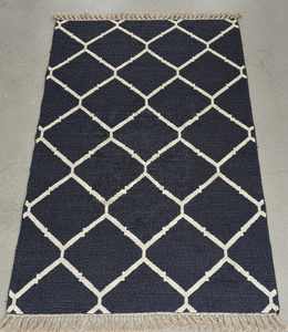 พรมปูพื้นกันลื่นทำจากโพลีเอสเตอร์พรมลายดอกไม้ลายดอกมีขอบ - Product Image 4