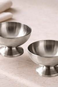 Cuenco de Metal Plateado Martillado, Frutero Decorativo Grande, Tazón para Ensaladas, para Hogar, Hotel, Restaurante, Mesa, Cocina - Product Image 3