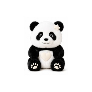 Soft <b>Panda</b> Stuffed Animal Interactive AI Glowing Heart Light Feeding Play Children <b>Toy</b> - Product Image 1
