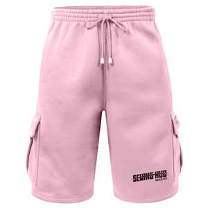Pantalones cortos casuales de algodón y felpa para hombre, de corte relajado, atléticos, para gimnasio, deporte, viajes y uso diario. - Product Image 5