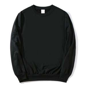 เสื้อสเวตเชิ้ตชายแบบมีริบแถบข้อมือ ผ้าฝ้ายพรีเมียม ผลิตเสื้อผ้าแบบ OEM รับผลิตเสื้อผ้าแบรนด์ส่วนตัว - Product Image 6
