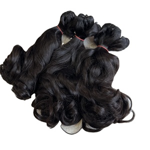 Extensiones de cabello humano Remy 100%, cabello virgen de un solo donante, paquetes de ondas crudas de Color negro Natural, cabello vietnamita al por mayor - Product Image 1