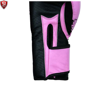 Guantes de Boxeo Resistentes de Látex y Cuero PU de 12oz para Hombres y Mujeres, para Entrenamiento, Transpirables, Ajustables, que Absorben la Humedad - Product Image 3