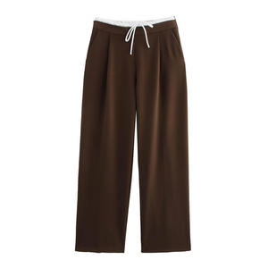 Pantalon de survêtement large en coton délavé à l'acide personnalisé pour marques de vêtements, faible MOQ, vente en gros - Product Image 5