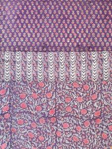 Tela de Algodón 100% Transpirable, Estampada a Mano, Hecha a Mano en Jaipur, Tradicional, Ecológica, con Estampado de Bloques - Product Image 5