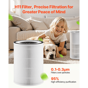 Cartuccia Filtro HEPA H11 Originale 2-in-1 per Purificatore d'Aria, Ricambio Singolo in Vendita - Product Image 3