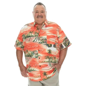 Camisas Hawaianas con Logotipo Personalizado, Camisas Tropicales Casuales, Camisas Aloha Modernas, Camisas de Playa con Botones y Estampado Floral de Verano - Product Image 3