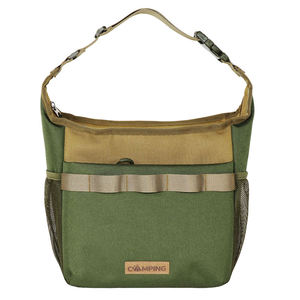 Insulated Cooler Bags Green Outdoor Casual Style Zipper Closure Camping Canvas Shoulder Bag - Product Image 3