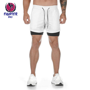 กางเกงขาสั้นสำหรับผู้ชายผ้าฝ้ายออกกำลังกายในยิมออกกำลังกายกีฬาวิ่งฟิตเนสกางเกงขาสั้นกีฬาจ๊อกกิ้งน้ำหนักเบาแห้งเร็ว - Product Image 2