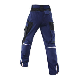 Customized Manufacture Safety Construction Trousers Workwear Multi Pockets Men's High Visibility <b>Work</b> <b>Cargo</b> Pants 100% Cotton - Product Image 3