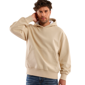 Sudadera con Capucha Personalizada con Pedrería, 100% Algodón, Unisex, Sólida, de Invierno, Holgada, con Bolsillos, Transpirable, 550 Gramos, Gruesa - Product Image 5
