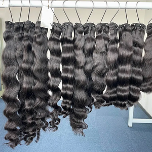 Brillo natural 100 por ciento de cabello humano ondulado con textura suave y sedosa para un aspecto elegante diario o de eventos - Product Image 5