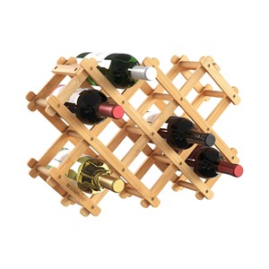 Porte-bouteilles et supports à vin en bois de pin, fabrication sur mesure OEM, vente en gros |   Aqdus Saleem Inde - Product Image 2
